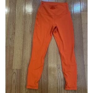 LULULEMON Align High-Rise Legging - 26"- Canyon Orange Size 6 Gym Sports Work